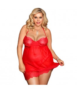SUBBLIME QUEEN PLUS BABYDOLL WITH BOWS RED SUBBLIME QUEEN PLUS BABYDOLL WITH BOWS RED che trovi in offerta solo su SexyShopOnline a -15% di sconto