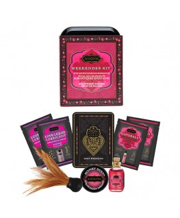 KAMASUTRA WEEKENDER KIT STAGNO SOGNI FRAGOLA KAMASUTRA WEEKENDER TIN KIT STRAWBERRY DREAMS che trovi in offerta solo su SexyShopOnline a -35% di sconto