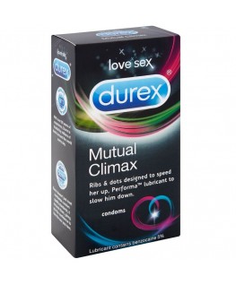 DUREX CLIMAX MUTUO 12 UDS DUREX CLIMAX MUTUO 12 UDS che trovi in offerta solo su SexyShopOnline a -15% di sconto
