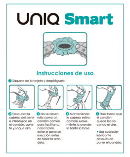 UNIQ SMART PRE-ERECTION GRATUITO LATEX 3UDS