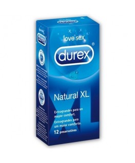 DUREX NATURAL XL 12 UDS DUREX NATURAL XL 12 UDS  che trovi in offerta solo su SexyShopOnline a -35% di sconto