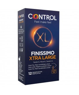 CONTROL FINISSIMO XL 12 UNITS CONTROL FINISSIMO XL 12 UNITS  che trovi in offerta solo su SexyShopOnline a -15% di sconto