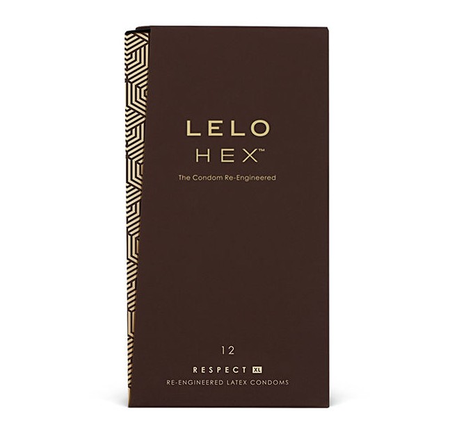 LELO HEX CONDOMS RESPECT XL 12 CONFEZIONI