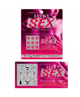 LUCKY SEX TICKETS EN, ES, DE, FR LUCKY SEX TICKETS EN, ES, DE, FR che trovi in offerta solo su SexyShopOnline a -35% di sconto