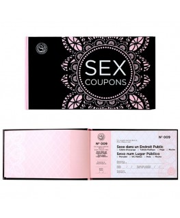SECREPLAY SEX COUPONS (FR/PT) SECREPLAY SEX COUPONS (FR/PT) che trovi in offerta solo su SexyShopOnline a -35% di sconto