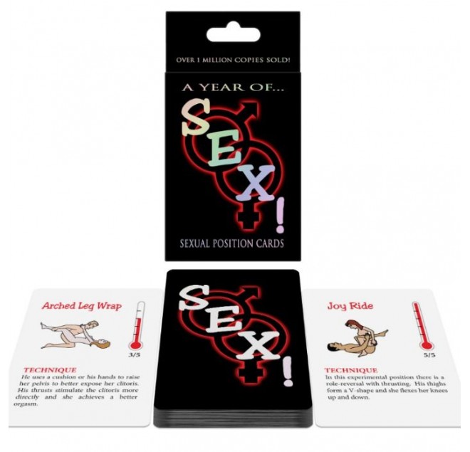SEXUAL POSITION CARDS A YEAR OF...SEX! KHEPER GAMES EN