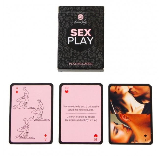 SECRET PLAY SEX PLAY PLAYING CARDS FR/PT