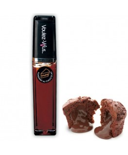 VOULEZ-VOUS LIGHT GLOSS WITH EFFECT HOT COLD - CHOCOLATE FONDANT FLAVOUR