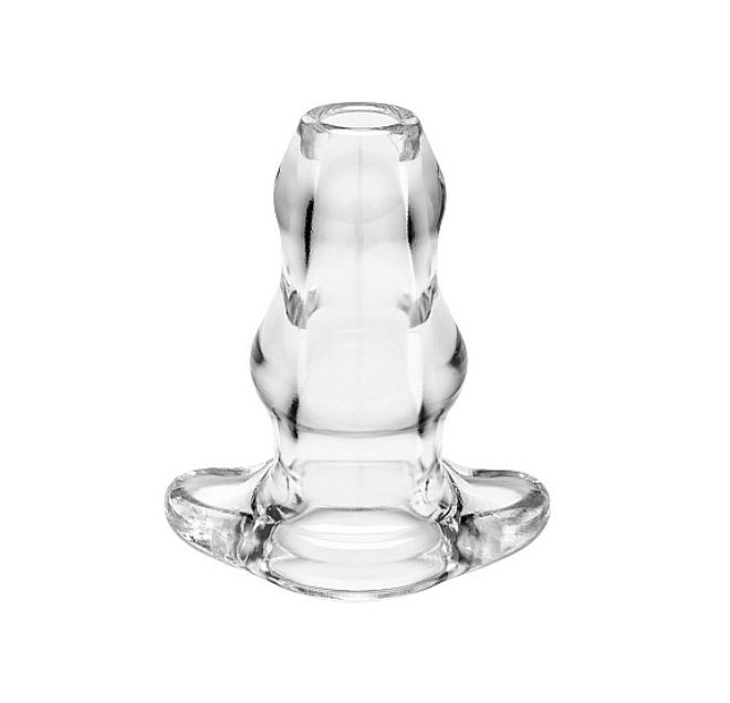 PERFECT FIT DOUBLE TUNNEL PLUG XL LARGE - CLEAR