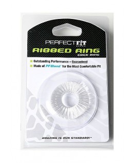 PERFECT FIT RIBBED RING CLEAR