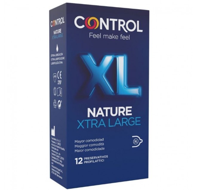 CONTROL ADAPTA NATURE XL 12 UNITS