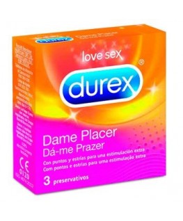 DUREX DAME PLACER 3 UNITS DUREX DAME PLACER 3 UNITS che trovi in offerta solo su SexyShopOnline a -15% di sconto