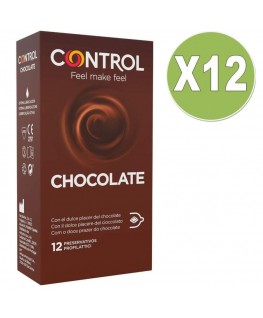 CONTROL ADAPTA CHOCOLATE ADDICTION PACK 12 X 12 UNITS CONTROL ADAPTA CHOCOLATE ADDICTION PACK 12 X 12 UNITS che trovi in offerta solo su SexyShopOnline a -15% di sconto