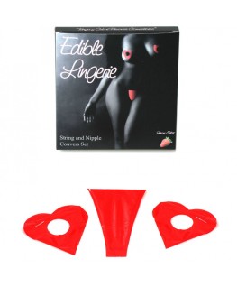 STRING AND NIPPLES COUVER SET STRAWBERRY STRING AND NIPPLES COUVER SET STRAWBERRY  che trovi in offerta solo su SexyShopOnline a -15% di sconto