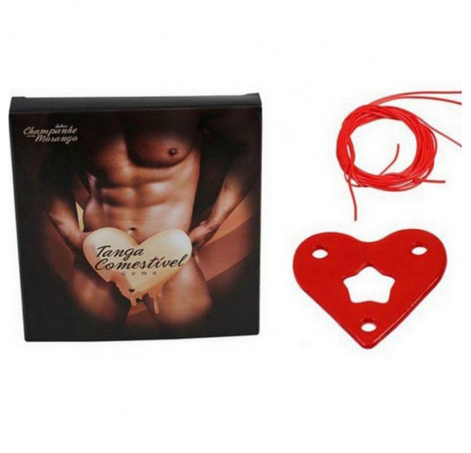 COUVER THONG FOR MEN STRAWBERRY