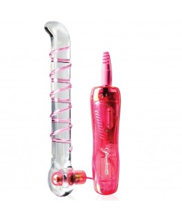 ICICLES NUMBER 04 HAND BLOWN GLASS MASSAGER
