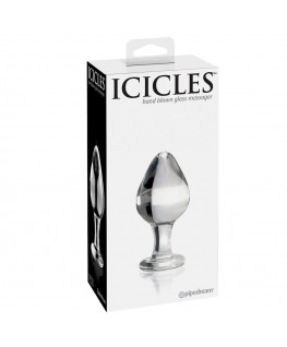ICICLES NUMBER 25 HAND BLOWN GLASS MASSAGER