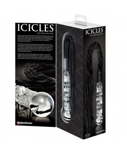 ICICLES NUMBER 38 HAND BLOWN GLASS MASSAGER