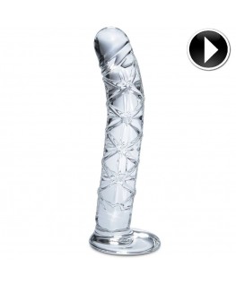 ICICLES NUMBER 60 HAND BLOWN GLASS MASSAGER