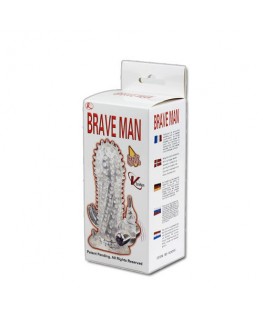 LY-BAILE BRAVE MAN PENIS EXTENSION CLEAR