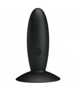 PRETTY LOVE BOTTOM - RECHARGEABLE SILICONE RECHARGEABLE PLUG WITH VIBRATION