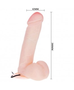 DONG REALISTIC SILICONE DILDO 20 CM