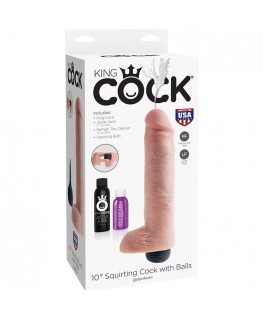 KING COCK SQUIRTING FLESH 10 "
