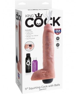 KING COCK SQUIRTING FLESH 11 "