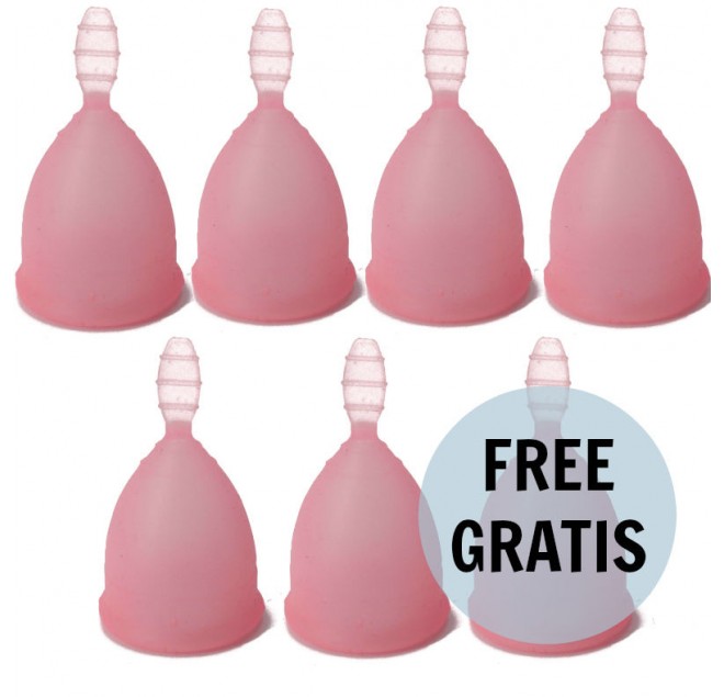 TAZZA MENSOLA NINA TAGLIA ROSA L 6 + 1 GRATIS TAZZA MENSOLA NINA TAGLIA ROSA L 6 + 1 GRATIS