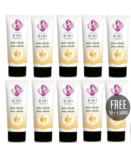 KIKÍ TRAVEL PINA COLADA LUBRICANT 50 ML 10 + 1 GRATUITO