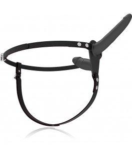 FETISH SUBMISSIVE DOPPIA PENETRIX STRAP-ON NERO SU