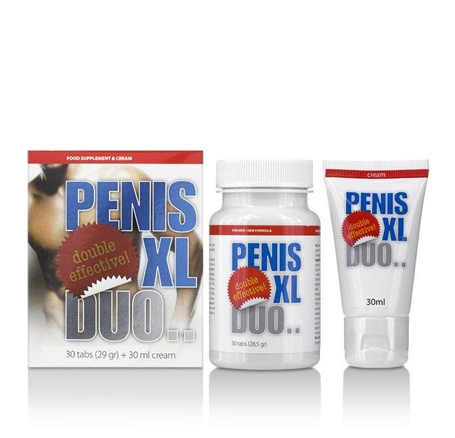 SCHEDE E CREMA PENIS XL DUO PACK