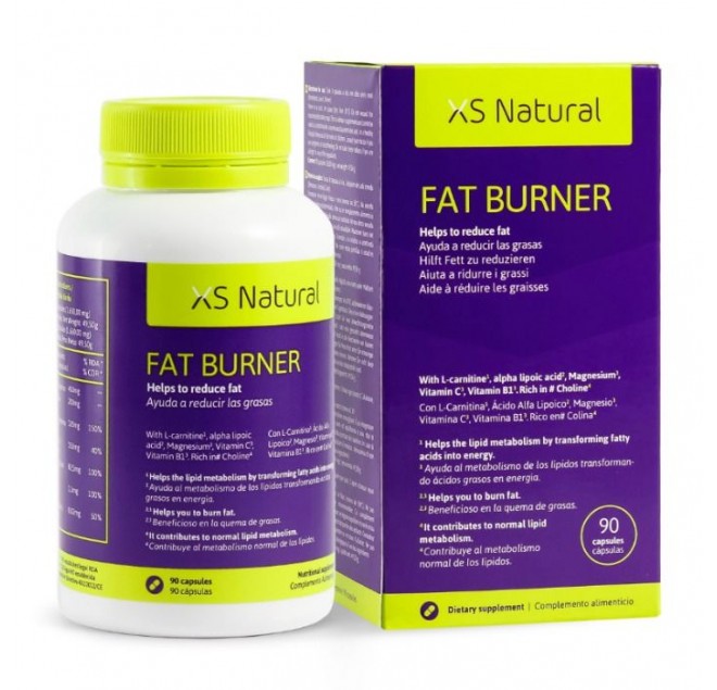 XS NATURAL FAT BURNER FAT BURNING PESO SUPPLEMENTO