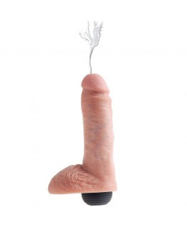 KING COCK SQUIRTING FLESH 8 "