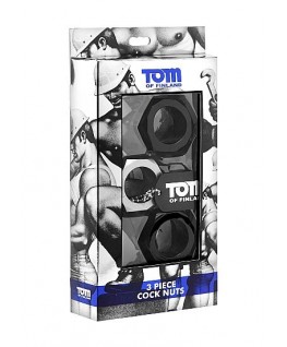 TOM OF FINLAND 3 PIECE COCK RING