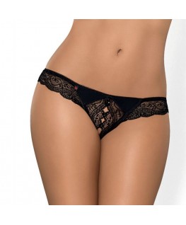OBSESSIVE MIAMOR CROTCHLESS THONG L/XL