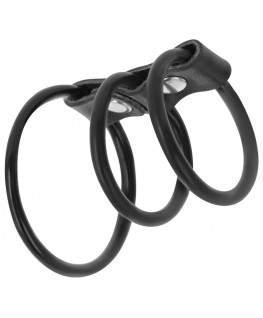 DARKNESS FLEXIBLE COCK RINGS SET OF 3 DARKNESS FLEXIBLE COCK RINGS SET OF 3 che trovi in offerta solo su SexyShopOnline a -35% di sconto