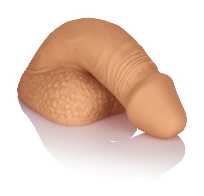 CALEX SILICONE PACKING PENIS 12.75CM CARAMEL