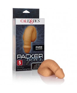 CALEX SILICONE PACKING PENIS 12.75CM CARAMEL