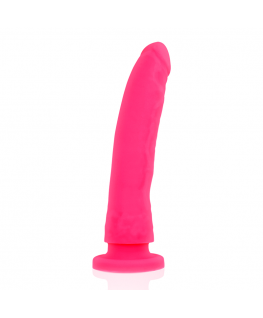 DELTA CLUB TOYS HARNESS + DONG PINK SILICONE 20 X 4CM