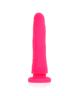 DELTA CLUB TOYS HARNESS + DONG PINK SILICONE 20 X 4CM