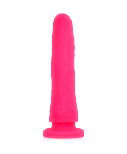 DELTA CLUB TOYS HARNESS + DONG PINK SILICONE 23 X 4.5 CM