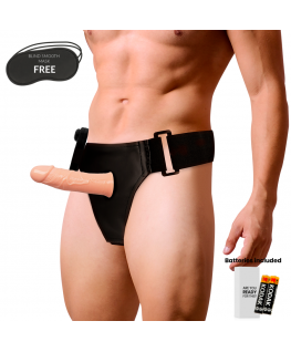 HARNESS ATTRACTION GREGORY STRAP-ON HOLLOW EXTENDER  VIBRATOR 16.5 X 4.3 CM HARNESS ATTRACTION GREGORY STRAP-ON HOLLOW EXTENDER  VIBRATOR 16.5 X 4.3 CM che trovi in offerta solo su SexyShopOnline a -35% di sconto