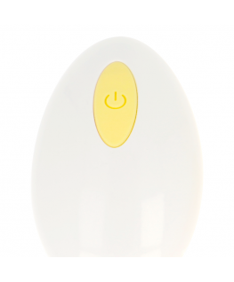 OH MAMA TEXTURED VIBRATING EGG 10 MODES - YELLOW