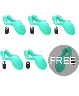 HAPPY LOKY FUNNY FROG MULTI VIBRATOR  REMOTE CONTROL 5+1 FREE