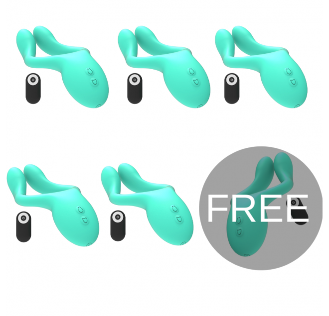 HAPPY LOKY FUNNY FROG MULTI VIBRATOR REMOTE CONTROL 5+1 FREE HAPPY LOKY FUNNY FROG MULTI VIBRATOR REMOTE CONTROL 5+1 FREE