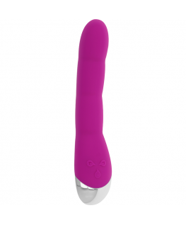 OHMAMA 6 MODES AND 6 SPEEDS VIBRATOR - PURPLE 21.5 CM