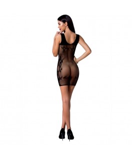 PASSION WOMAN BS073 BODYSTOCKING - BLACK ONE SIZE