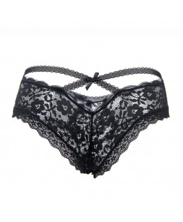 QUEEN LINGERIE FLORAL LACE PANTIES L/XL