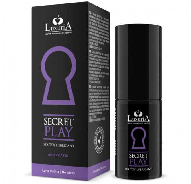 LUXURIA SECRET PLAY SEX TOYS LUBRICANT 30 ML